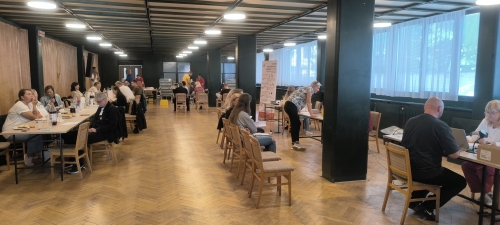 V pondelok 28.09. 2026 sa uskutočnil druhý tohtoročný mobilný odber krvi v našej obci – fotografia 1