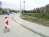 Práce na Regenerácii sídiel pre obec Podolie - pred cintorínom pokračujú