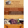 Pozývame všetkých na fašiangovú zabíjačku, stretnutie heligónkarov a pochovávanie BASY
