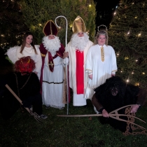 V piatok navštívvil našu obec sv. Mikuláš a obdaroval detičky